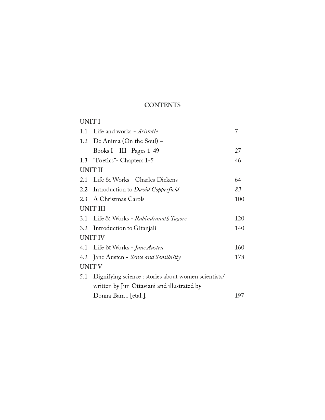 Authors In Focus - Sem 5 - MS University